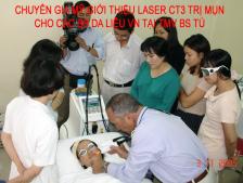 Experts from USA introduced CT3 Laser treating acne to Dermatology Doctor
